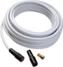 Produktbild Vivanco SAT Anschlusskabel Set, 110dB, 30m, wei?? (110 dB, Antennenkabel)