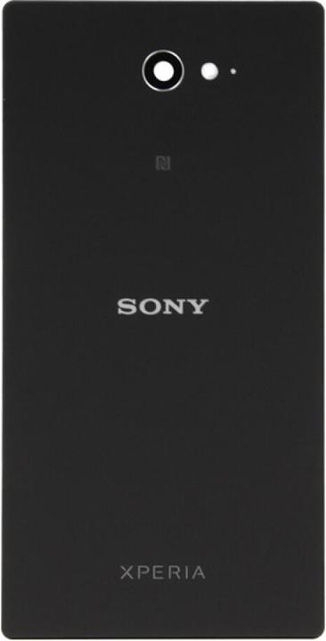Actual product image Sony Back Cover for Xperia M2 Aqua black
