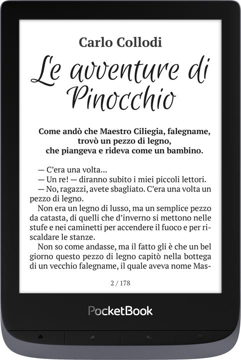 Image du produit PocketBook Touch HD3 (6", 16 Go, Gris métallique)
