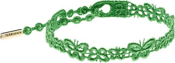 Image du produit Soulbrace bracelet Butterfly (26 cm, Broderie textile)