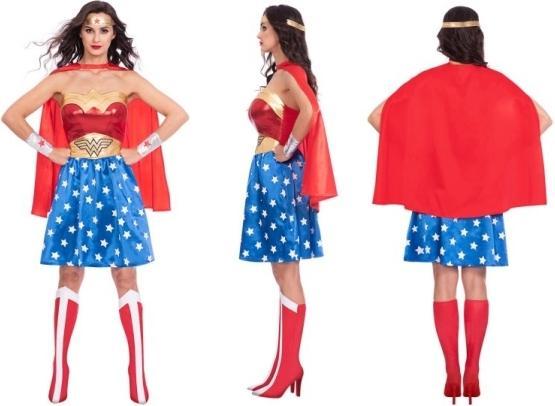 Produktbild Amscan Erwachsenenkostüm Wonder Woman Grösse M (M)