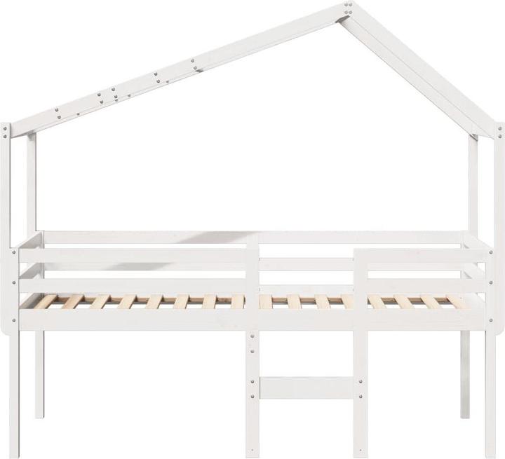 Immagine prodotto VidaXL Letto a soppalco con tetto (80 x 200 cm)
