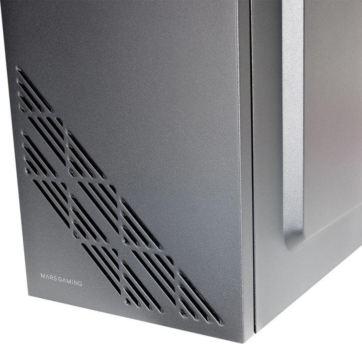 Actual product image Mars Gaming Boitier Moyen Tour Atx Mc100 RGB Avec Panneau Vitré (Noir) (ATX, mATX, Mini-ITX)
