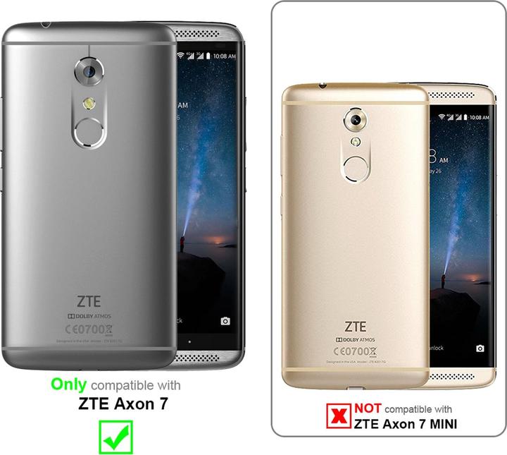 Productafbeelding Cadorabo Flip als onzichtbaar deksel (ZTE Axon 7)