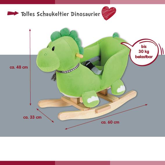 Actual product image Knorrtoys Rocking animal "Dinosaur