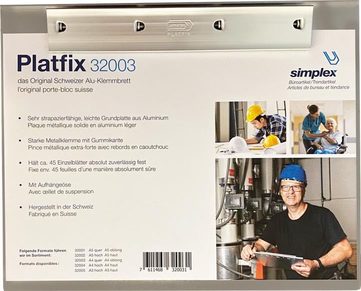 Immagine prodotto Simplex Tampone assorbente Platfix (21 x 29,5 cm)