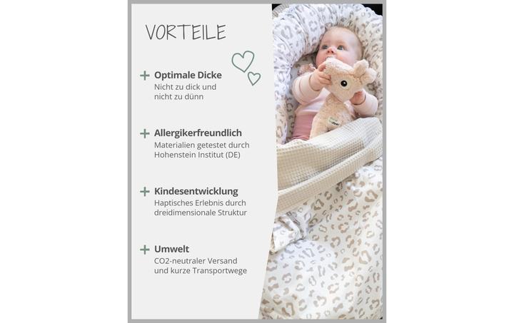 Actual product image Ullenboom Leo cosy blanket 70 x 100 cm (70 x 100 cm)