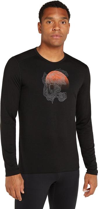 Produktbild Icebreaker Merino 200 Oasis L/S Crewe Ruapehu Round (L)