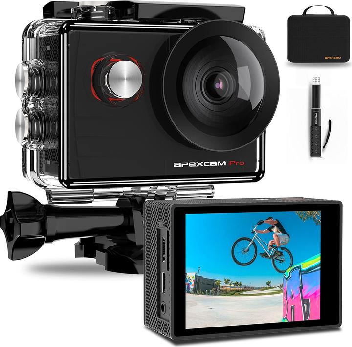Apexcam Sportkamera (30p, WLAN)