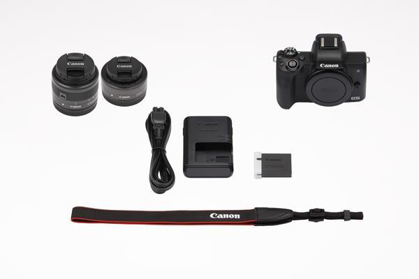 Produktbild Canon EOS M50 Lens Duo Kit (24.10 Mpx, APS-C / DX)