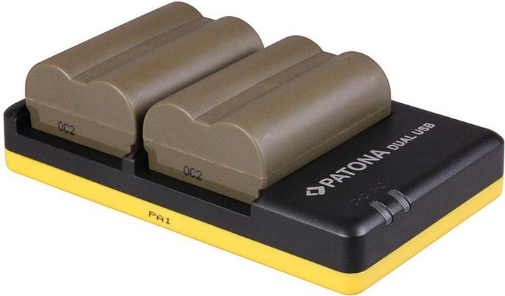 Image du produit Patona Double chargeur Canon BP511 (Chargeur)