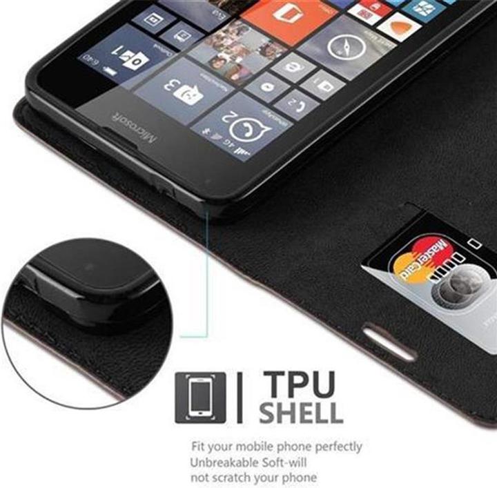 Actual product image Cadorabo Book Invisible Magnet Cover (Microsoft Lumia 640)