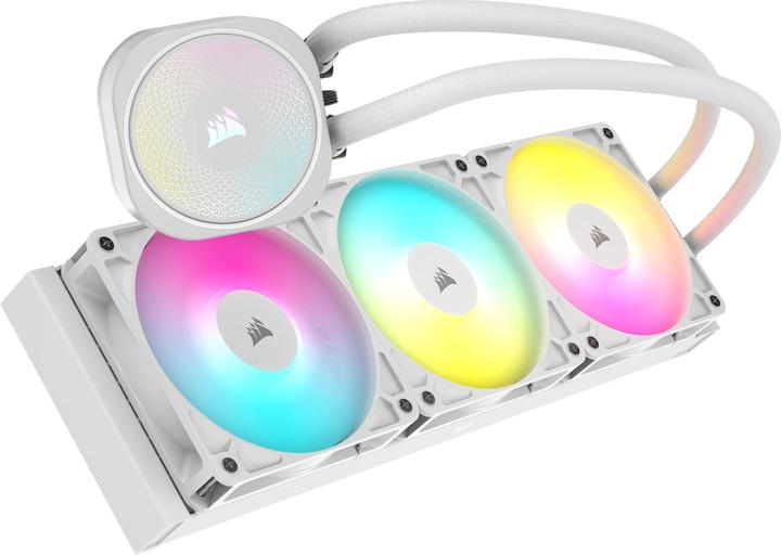 Produktbild Corsair NAUTILUS 360 ARGB White, 360mm Radiator, Liquid CPU Cooler