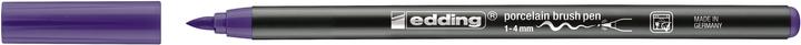 Produktbild Edding Porzellanmalstift Brushpen (Violett, 4 mm, 1 x)