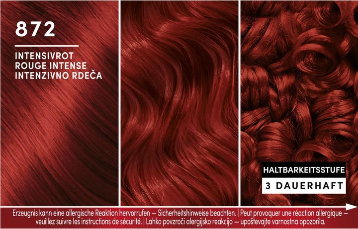 Actual product image Schwarzkopf Brillance Intensive Colour Cream 872 Intensive Red (872 Intensive red)