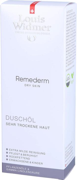 Actual product image Louis Widmer Widmer Remederm Shower Oil Lp, 200 ml OEL (200 ml)