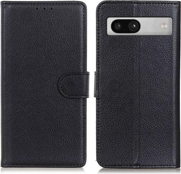 Produktbild MU Classic Litchi Leder Bookcover Series (Google Pixel 7a)