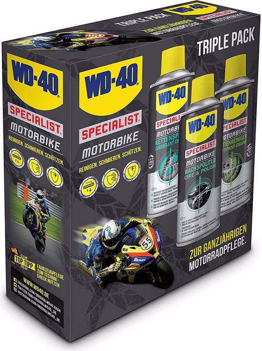 Produktbild WD-40 Pflegeset Specialist Motorbike (1200 ml)