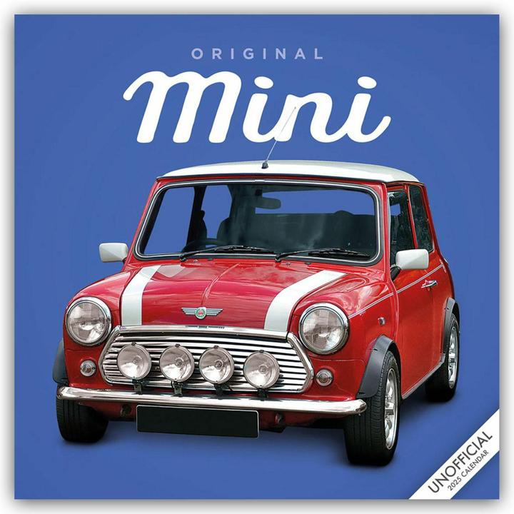 Immagine prodotto Mini originale - Auto 2025 - Calendario da parete (305 x 305 mm, Inglese, Tedesco)