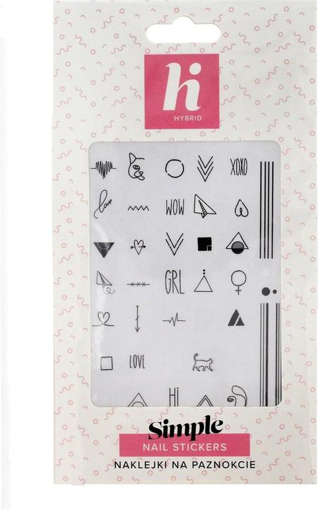 Produktbild Hi Nailart Aufkleber Einfach 1pc