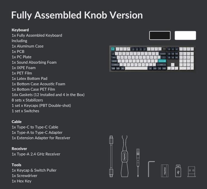 Produktbild Keychron Q6 Max (US, Kabelgebunden, Kabellos)
