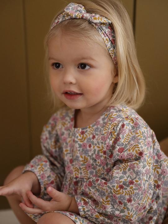 Immagine prodotto Vertbaudet Mädchen Baby-Set mit Blumen: Kleid & Haarband (74)