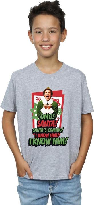 Actual product image Elf Boys OMG Santa T-Shirt (140, 146)
