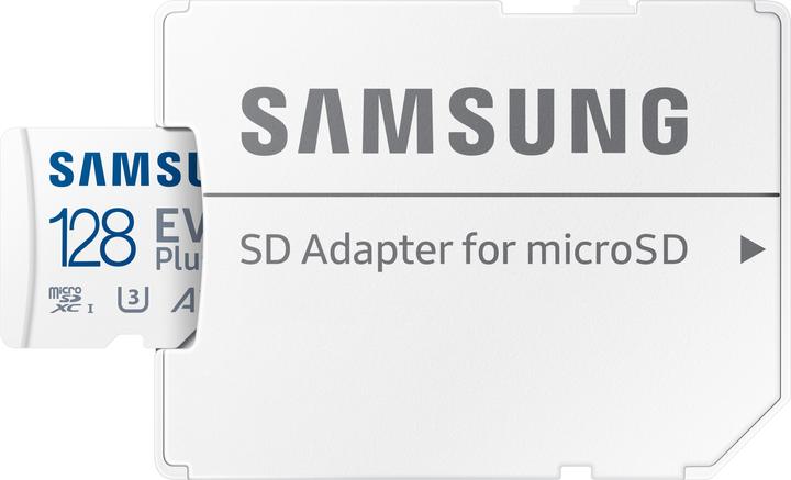 Image du produit Samsung EVO Plus (128 Go, microSDXC, U3, UHS-I)
