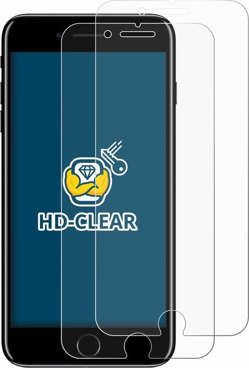 Actual product image BROTECT Screen Protector Clear (2 Piece, Apple iPhone 7 Plus)