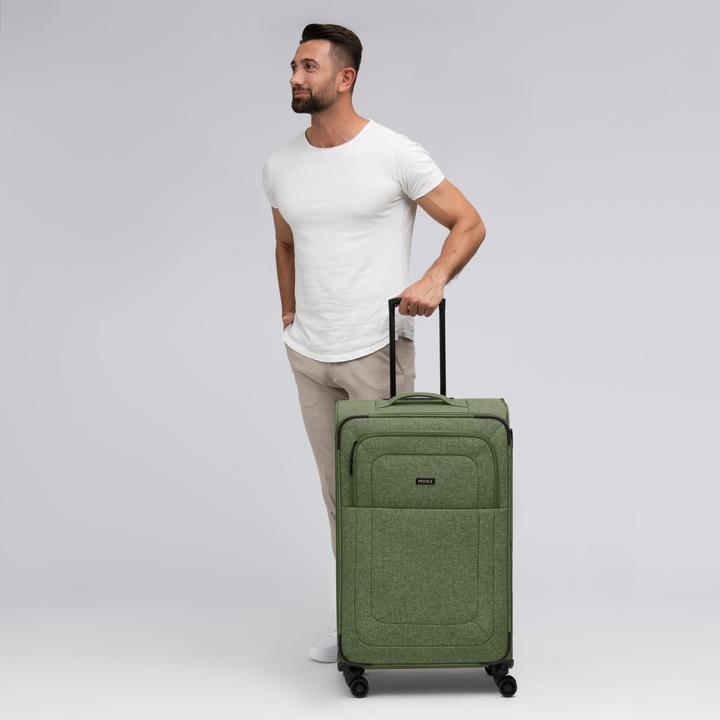 Produktbild Redolz Essentials 12 LARGE 4-Rollen Trolley 79 cm mit Dehnfalte (98 l, XL (ab 115l))