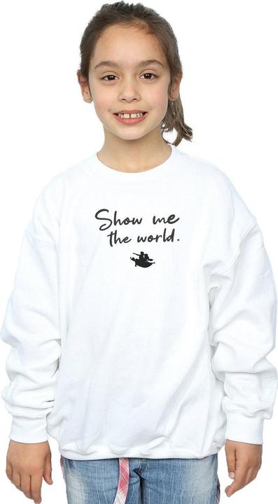 Immagine prodotto Disney Aladdin Show Me The World Felpa Ragazze (152, 158)