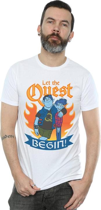 Actual product image Disney Mens Onward Let The Quest Begin T-Shirt (M)