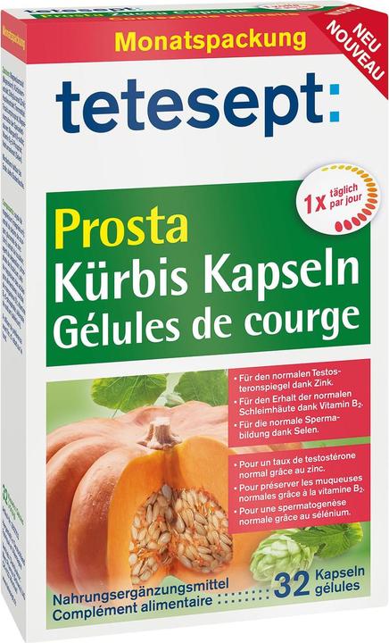 Produktbild Tetesept Prosta (32 Stück, Kapseln, 70 g)
