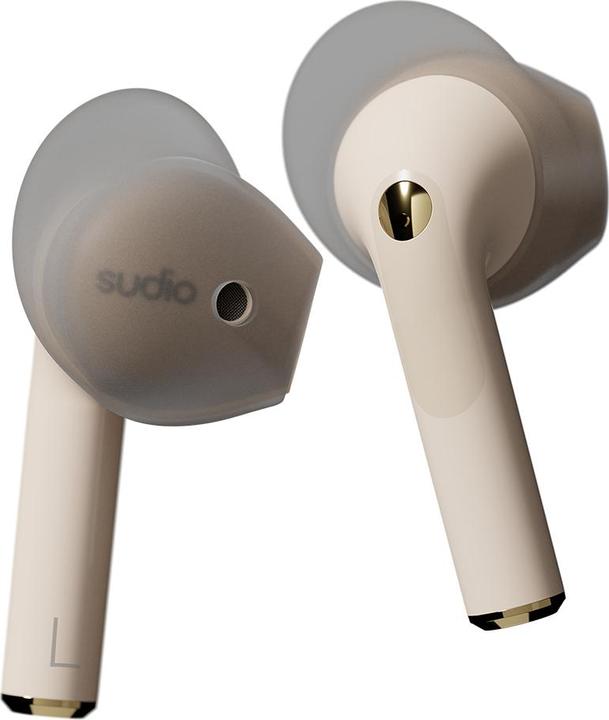 Produktbild Sudio Nio Headset Stereo (TWS) In-ear Calls/Music Bluetooth Sand (20 h, Kabellos)