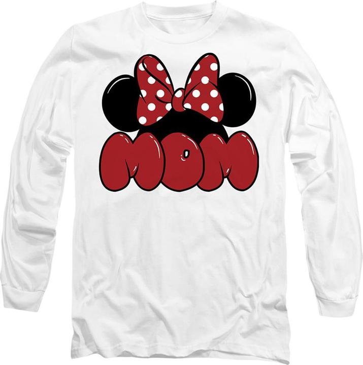 Actual product image Disney Unisex Adult Ears For Mom Minnie Mouse Mothers Day T-Shirt (M)