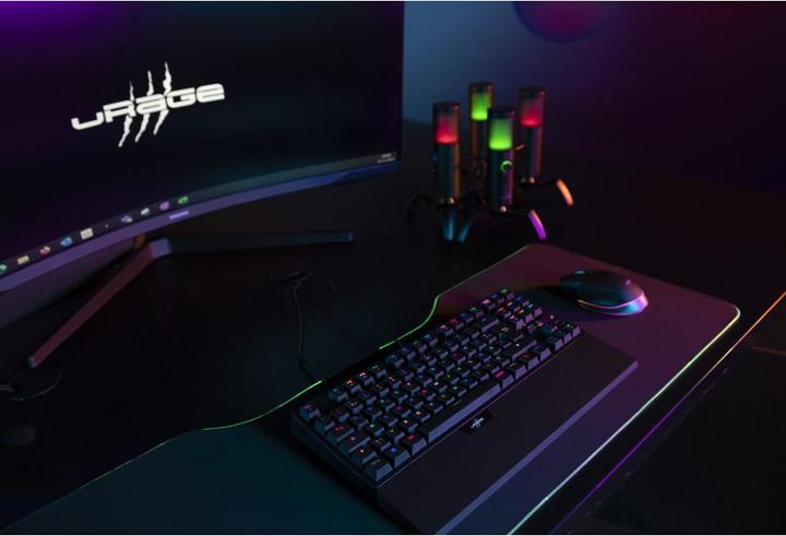 Produktbild Urage Tastatur Gaming-Tastatur "Exodus 860 Mechanical", schwarz (DE, Kabelgebunden)