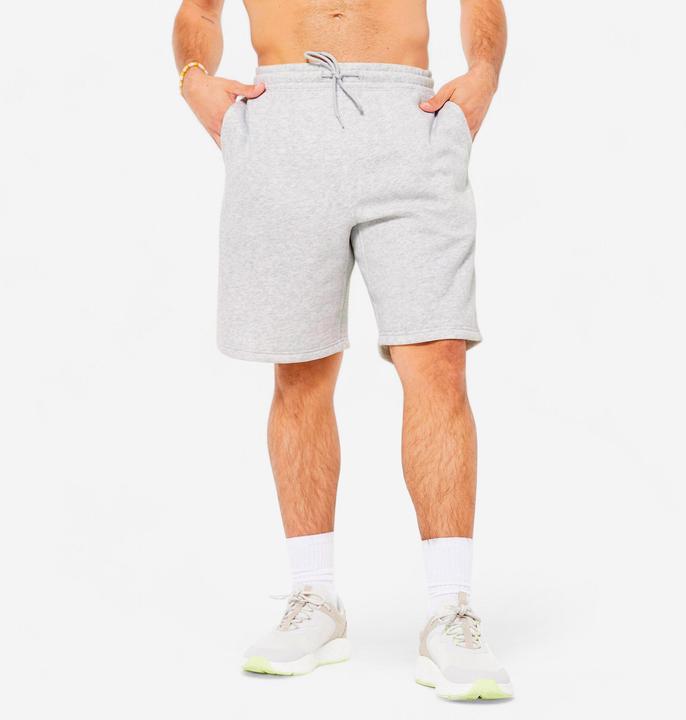Produktbild Domyos Shorts Herren Baumwolle - grau (S)
