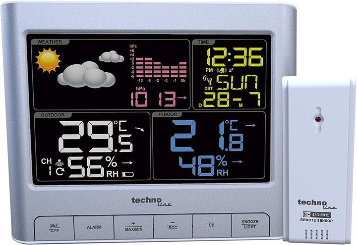 Produktbild Technoline Wetterstation WS 6449 mit Aussensensor