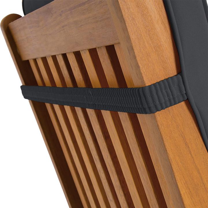 Actual product image Detex Set of 6 chair covers (120 x 45 x 5 cm)