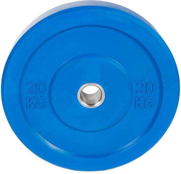 Actual product image Fitcom Colour Bumper Plate (1 x 20 kg)