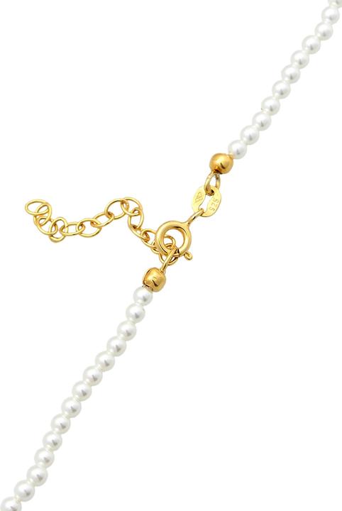 Actual product image Elli Necklace Choker Shell Core Beads 925 Silver (925 sterling silver, Shell beads, Plastic, No pearl, 36 cm)