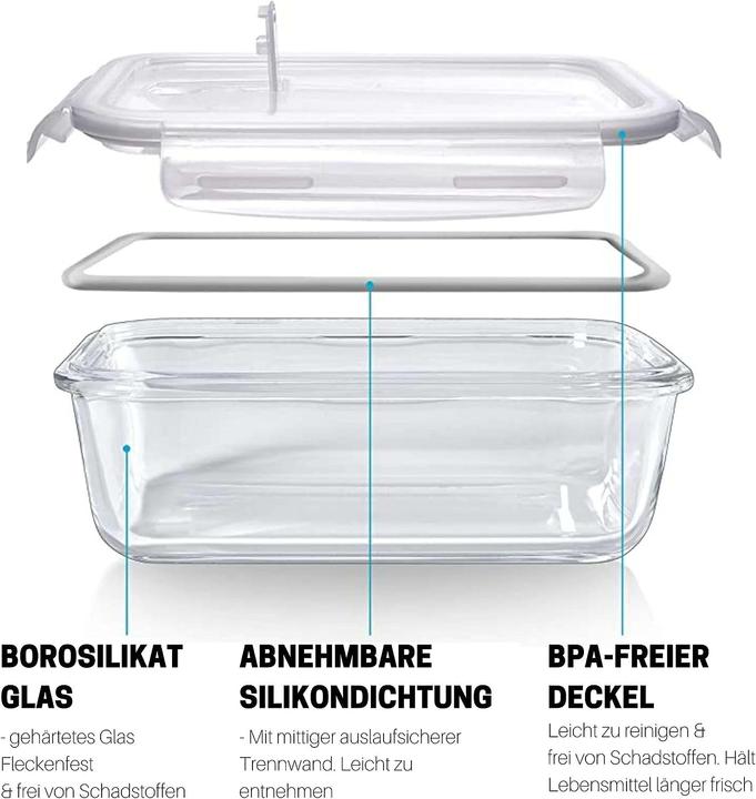 Immagine prodotto Igluu Meal Prep Scatole di immagazzinaggio (0.84 l)