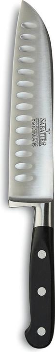 Produktbild Richardson Sheffield V SABATIER Santokumesser 7", schwarz (18 cm)