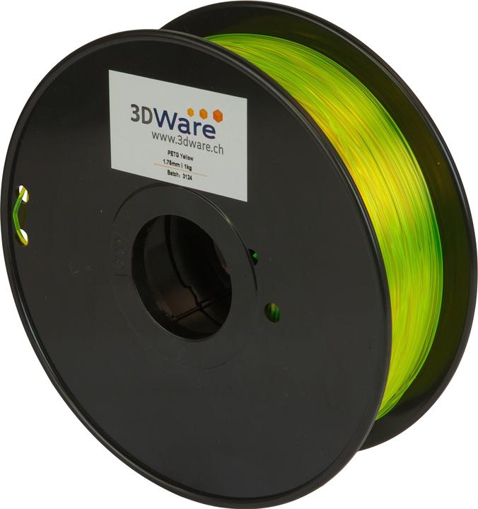 Produktbild eSUN PETG 1,75mm Yellow 1kg 3D Filament (PETG, 1.75 mm, 1000 g, Gelb)