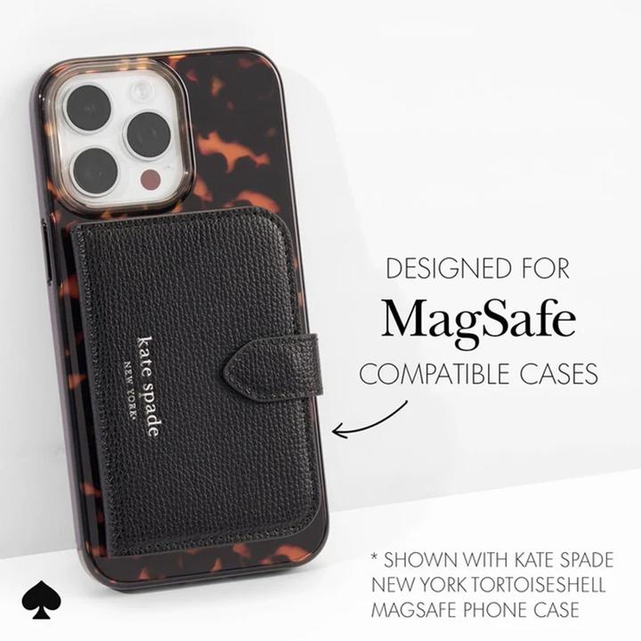 Produktbild Kate Spade Morgan MagSafe Wallet – Magnetische Geldbörse (Schwarz)