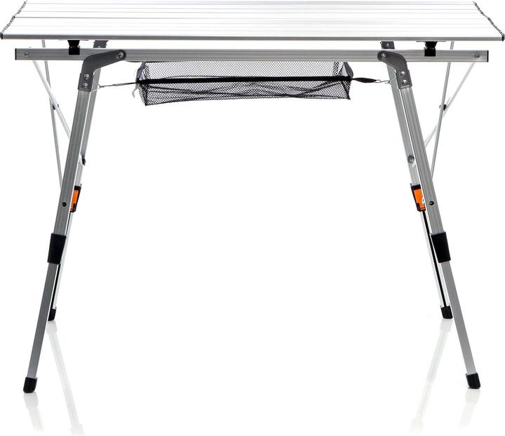 Immagine prodotto Wiltec Tavolo da campeggio pliante Multifonctions argenté 90x53cm Alu 30kg max. Balcon Barbecue