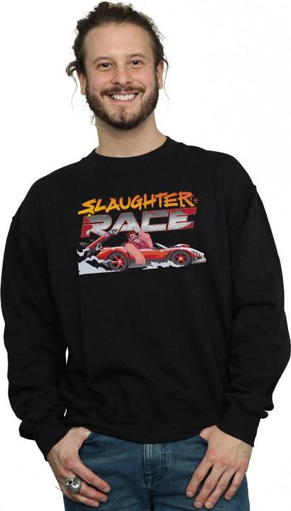 Actual product image Disney Mens Wreck It Ralph Slaughter Race Sweatshirt (L)