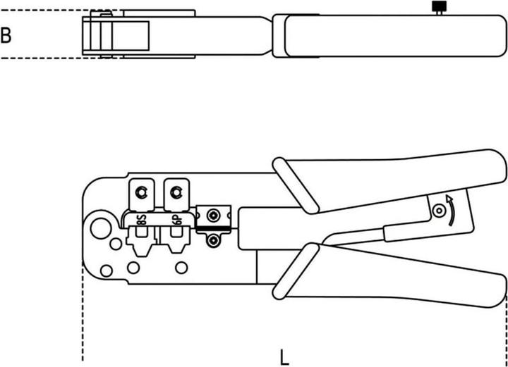 Actual product image Beta Tools Kim (190 mm)