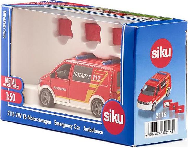 Produktbild Siku VW T6 Notarzt