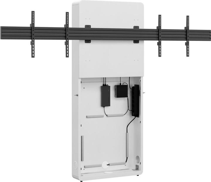 Immagine prodotto Hagor CON-Line W Dual 140-165cm mobile multimediale da pavimento a parete per 2 display VESA max. (Pavimento, 65", 70 kg)
